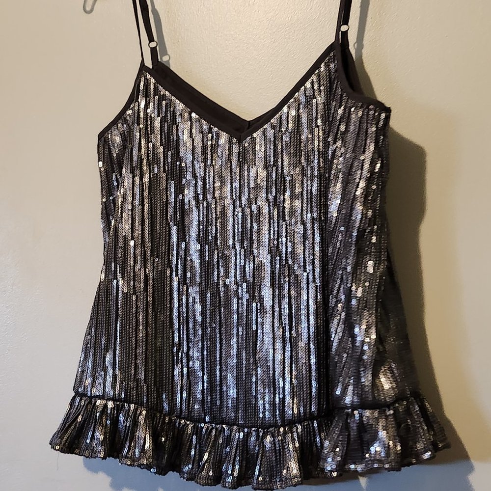 Sequined tank